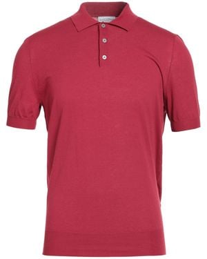 Ballantyne Burgundy Sweater Cotton - Pink