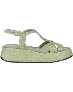 Pons Quintana Sandals Leather - Green