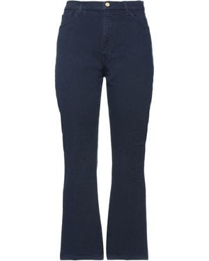 Manila Grace Denim Pants - Blue