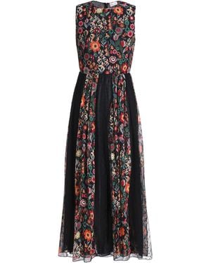 RED Valentino Maxi Dress Polyamide - Black