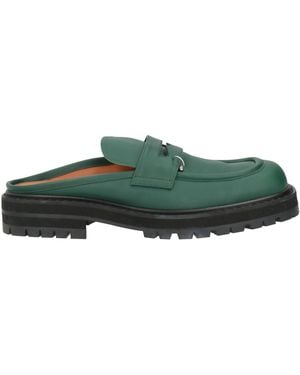 Marni Mules & Clogs Calfskin - Green