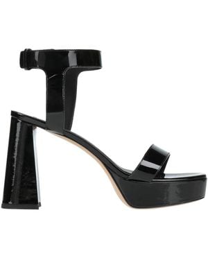 Bettina Vermillon Sandals - Black