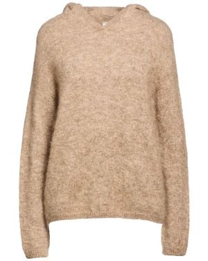 Max Mara Max Mara Jumper Mohair Wool, Polyamide, Elastane - Natural