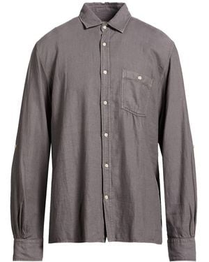 Officine Generale Shirt Cotton, Lyocell, Linen - Grey