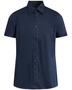 Caliban Midnight Shirt Cotton, Polyamide, Elastane - Blue