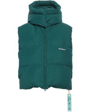 Off-White c/o Virgil Abloh Puffer - Green