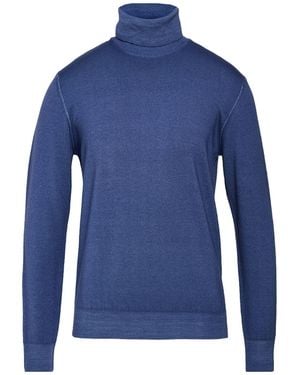 Luigi Borrelli Napoli Turtleneck - Blue