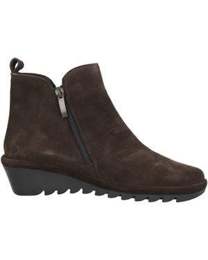 The Flexx Ankle Boots Leather - Brown