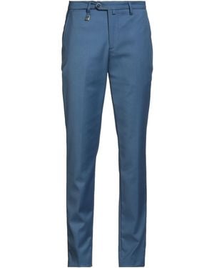Barbati Slate Trousers Polyester, Viscose, Elastane - Blue