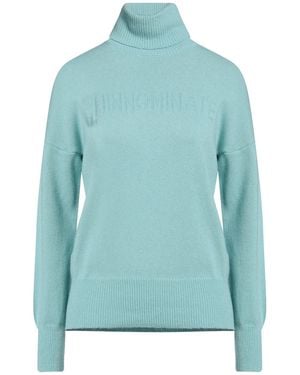 hinnominate Turtleneck Polyamide, Viscose, Wool, Cashmere - Blue