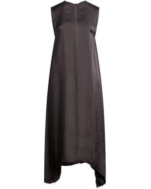 FEDERICO CINA Maxi Dress Recover Cotton, Polyester - Blue
