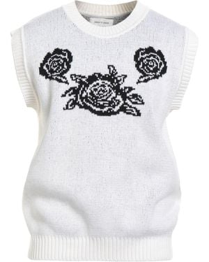 Ernest W. Baker Cream Sweater Virgin Wool - White