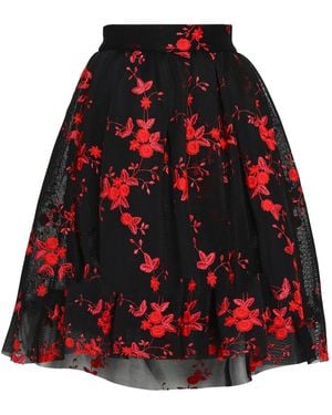 Maje Midi Skirt - Red