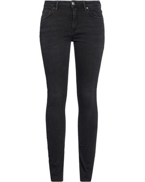 Acne Studios Jeans Cotton, Polyester, Elastane - Black