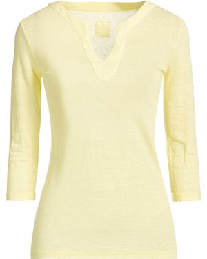 120% Lino T-Shirts - Yellow