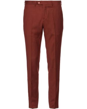 Manuel Ritz Evening Pants Polyester, Virgin Wool, Elastane - Red