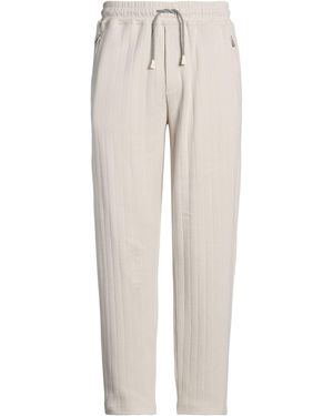 Eleventy Platinum Trousers Cotton - White
