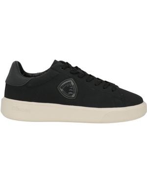 Blauer Sneakers - Schwarz