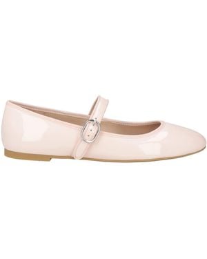 Stuart Weitzman Ballet Flats Leather - Pink