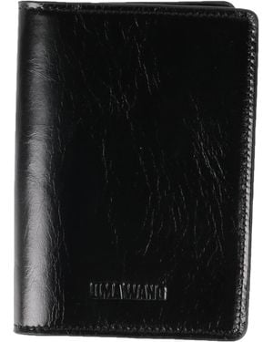 Uma Wang Document Holder Cow Leather - Black