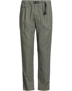 White Sand Trousers Linen, Cotton - Grey