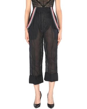 Thom Browne Pants Cotton - Black