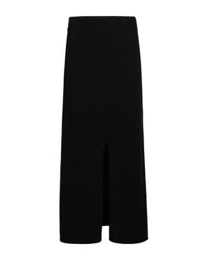 Alpha Studio Midi Skirt Wool, Cashmere - Black