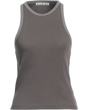 Acne Studios Lead Tank Top Cotton - Gray