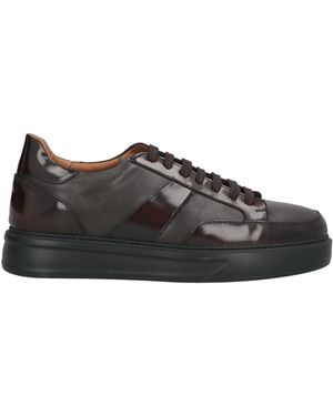 ROGAL'S Dark Trainers Calfskin - Black