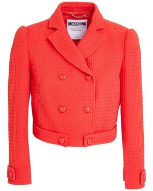 Moschino Jacket Cotton - Red