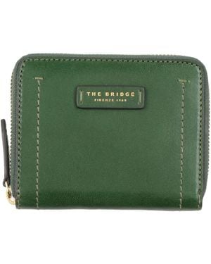 The Bridge Wallet Cow Leather - Green