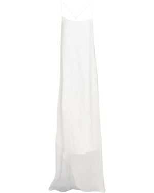 Isabel Benenato Maxi Dress - White