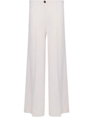 Marc Cain Pants Virgin Wool - White