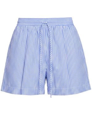 SOLOTRE Light Shorts & Bermuda Shorts Cotton - Blue