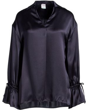 Eleventy Midnight Top Silk - Blue