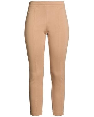 19.70 Nineteen Seventy Pants Viscose, Polyamide, Elastane - Natural