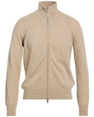 Luigi Borrelli Napoli Sand Cardigan Cashmere - Natural