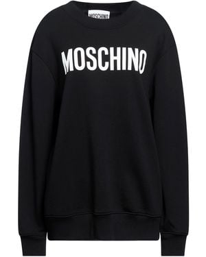 Moschino Sweatshirt Cotton - Black