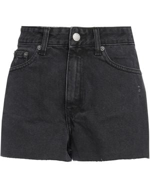 Dr. Denim Jeansshorts - Schwarz