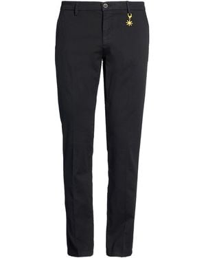 Manuel Ritz Midnight Trousers Cotton, Elastane - Blue