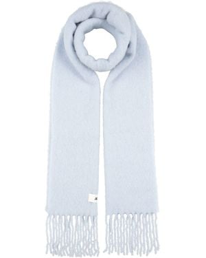Jacquemus Sky Scarf Mohair Wool, Alpaca Wool, Wool, Polyamide - Blue