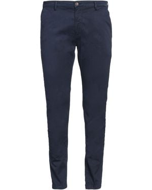 Yan Simmon Pants Cotton, Elastane - Blue