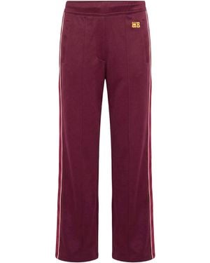 Wales Bonner Pants Polyester, Cotton - Red