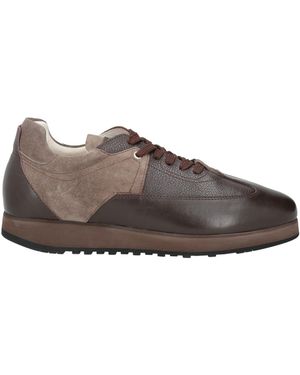 Cerruti 1881 Chocolate Trainers Cow Leather - Brown