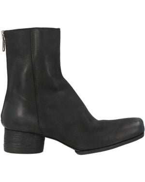 Uma Wang Ankle Boots Calfskin - Black