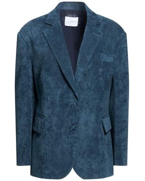 Soallure Deep Blazer Polyester, Polyamide, Elastane - Blue