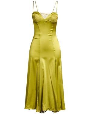 Elisabetta Franchi Maxi Dresses - Yellow