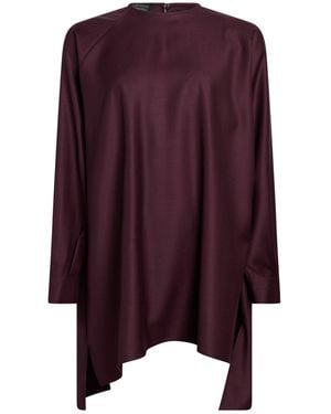 Gianluca Capannolo Top Virgin Wool - Purple