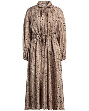 Max Mara Vestito Midi - Marrone