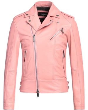 DSquared² Jacket Lambskin - Pink